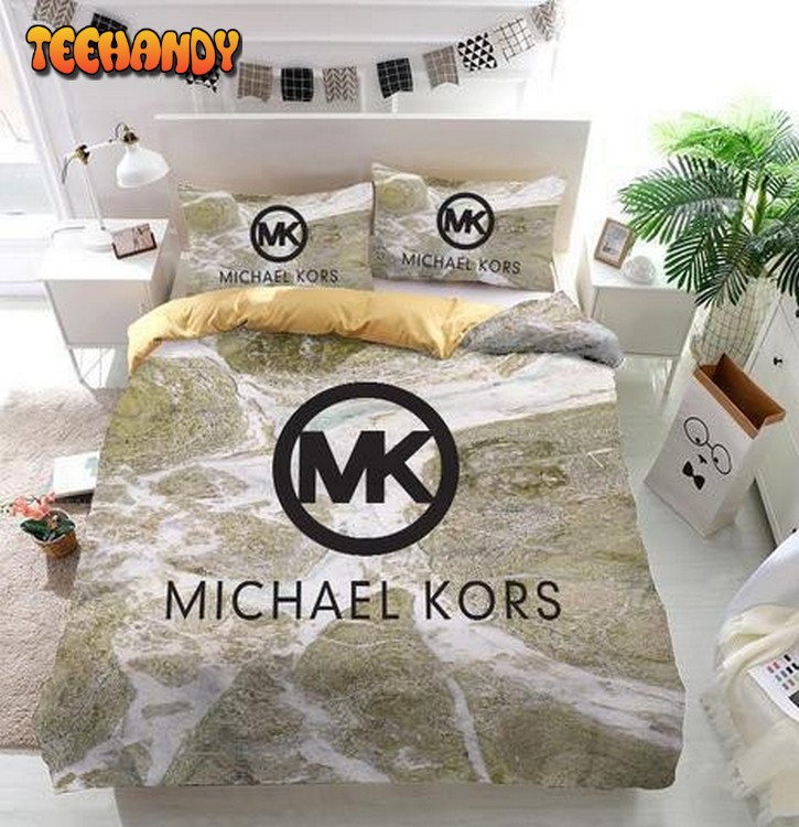 Michael Kors Mk Logo Custom 3D Duvet Cover Bedding Set