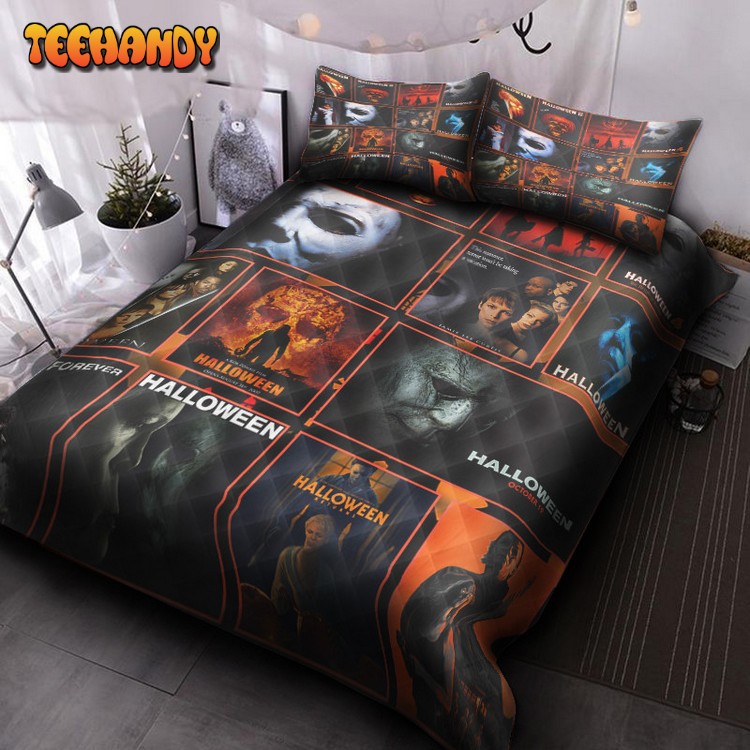 Michael Myers Hallowen Quilt Bed Set