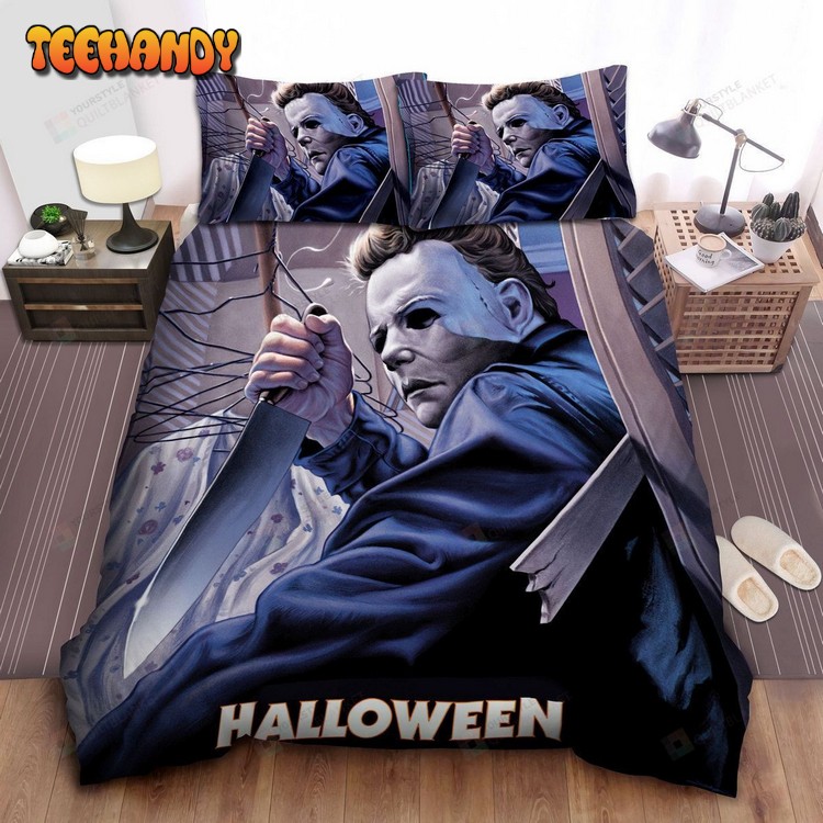 Michael Myers In Halloween Series Painting Bedding Sets