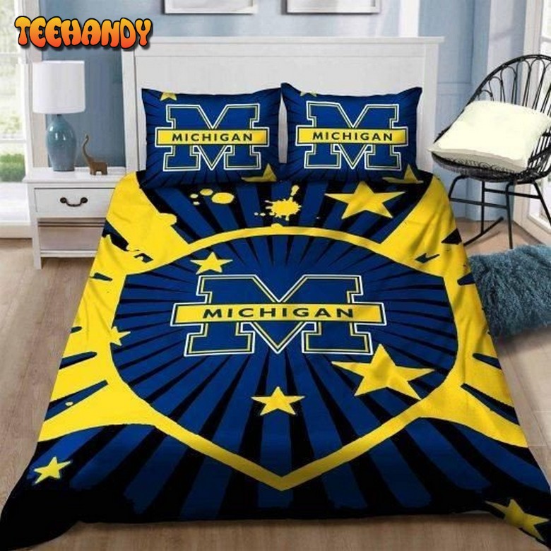 Michigan Wolverines Bedding Set