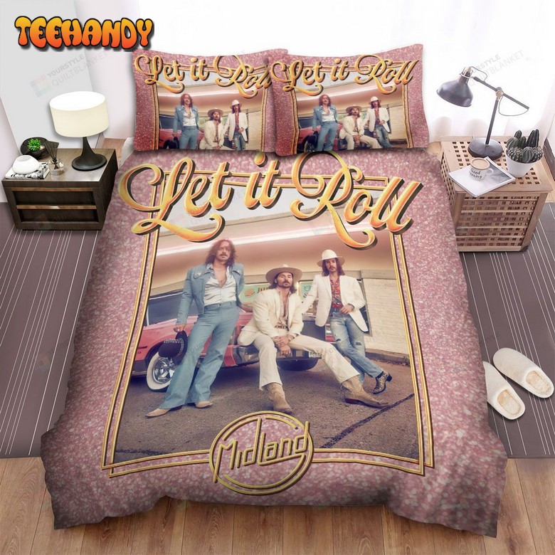 Midland Band Album Let It Roll Spread Comforter Bedding Sets