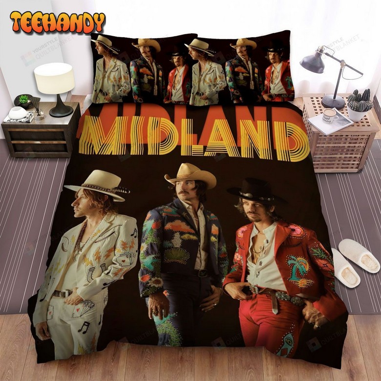 Midland Band Album On The Rocks Comforter Bedding Sets