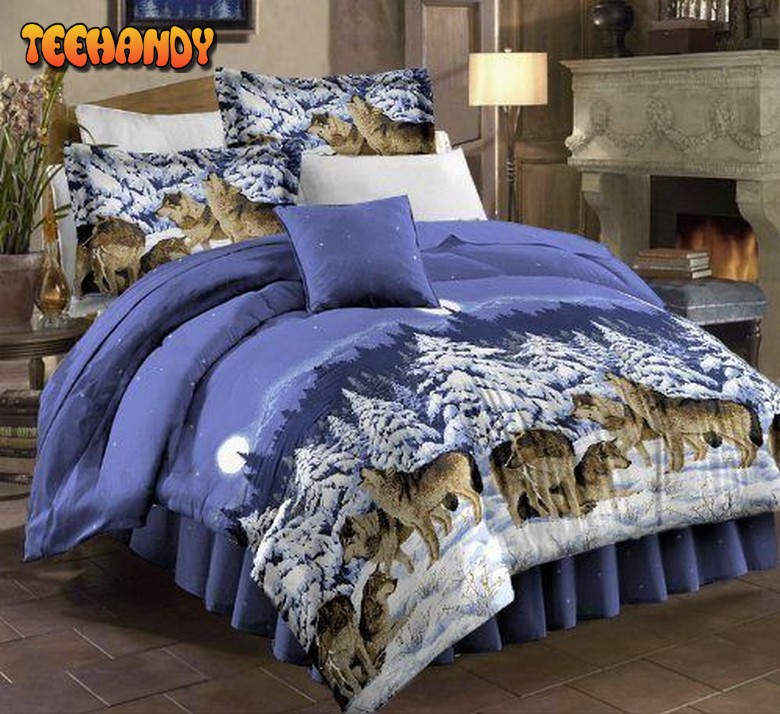 Midnight Wolves Bedding Sets