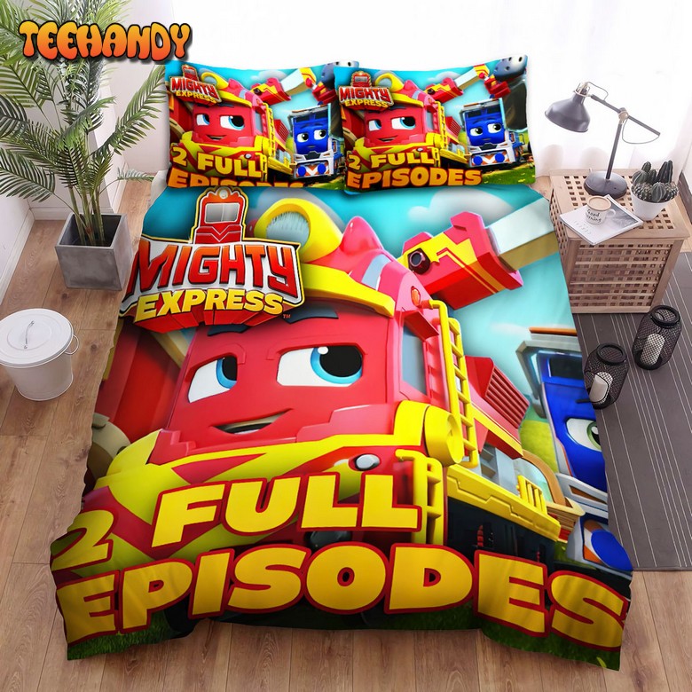 Mighty Express Main Characters Spread Duvet Cover Bedding Sets