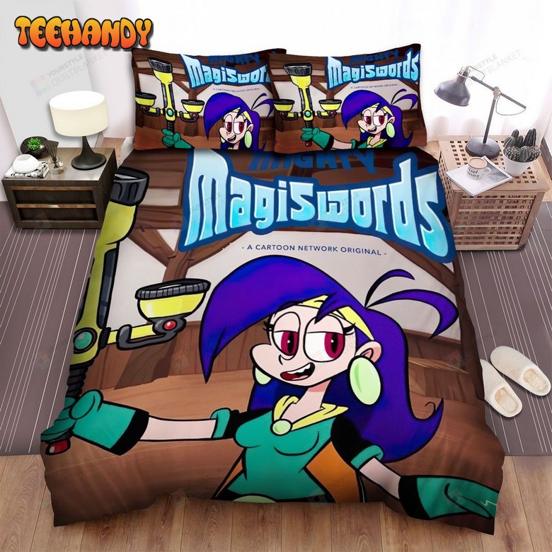 Mighty Magiswords Main Poster Spread Duvet Cover Bedding Sets