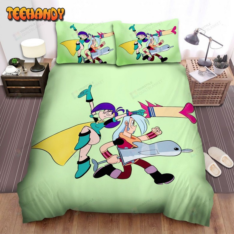 Mighty Magiswords Show Off Spread Duvet Cover Bedding Sets