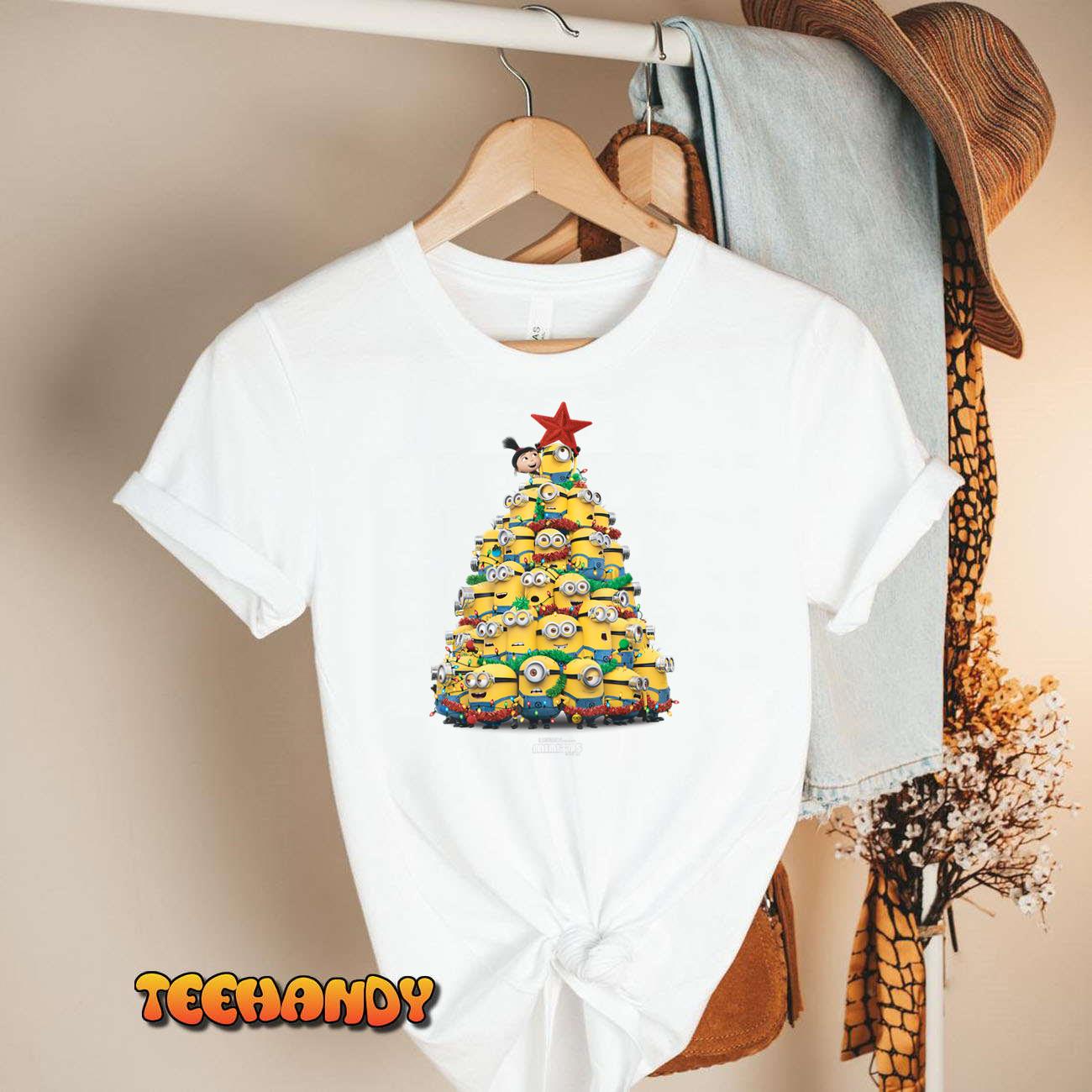 Minions Christmas Tree T-Shirt