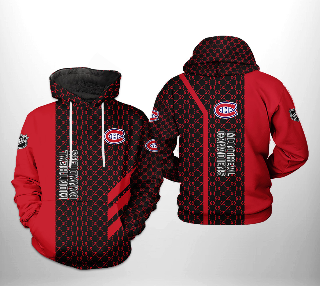 Montral Canadiens NHL 3D Printed Hoodie Zipper Hoodie