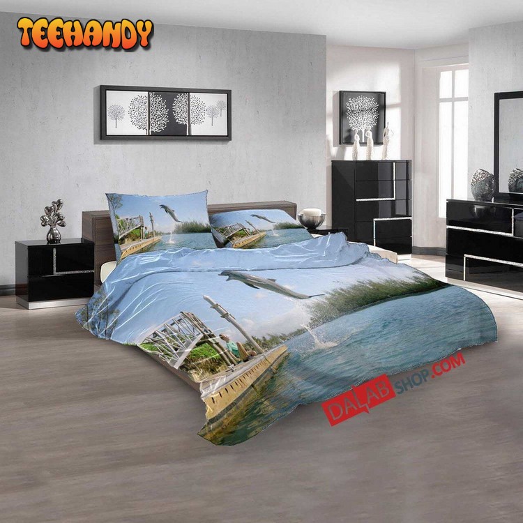 Movie Dolphin Kick N 3d Duvet Cover Bedroom Sets Bedding Sets