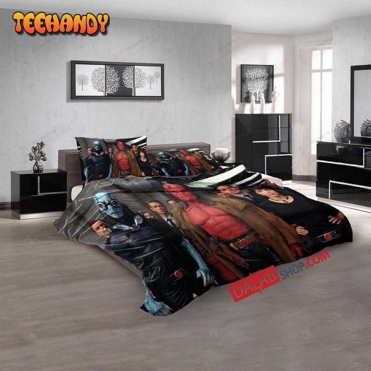 Movie Hellboy N 3d Duvet Cover Bedding Sets