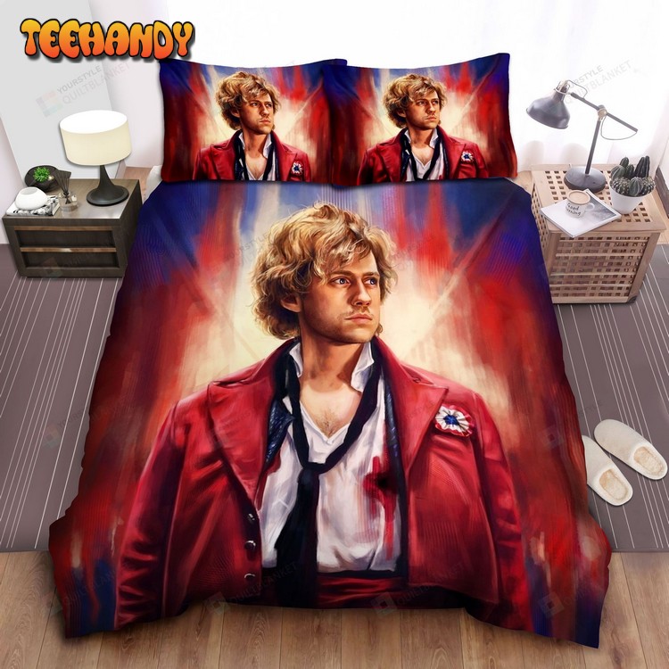 Movie, Les Miserables, Enjolras Artwork Bed Sheets Spread Bedding Sets