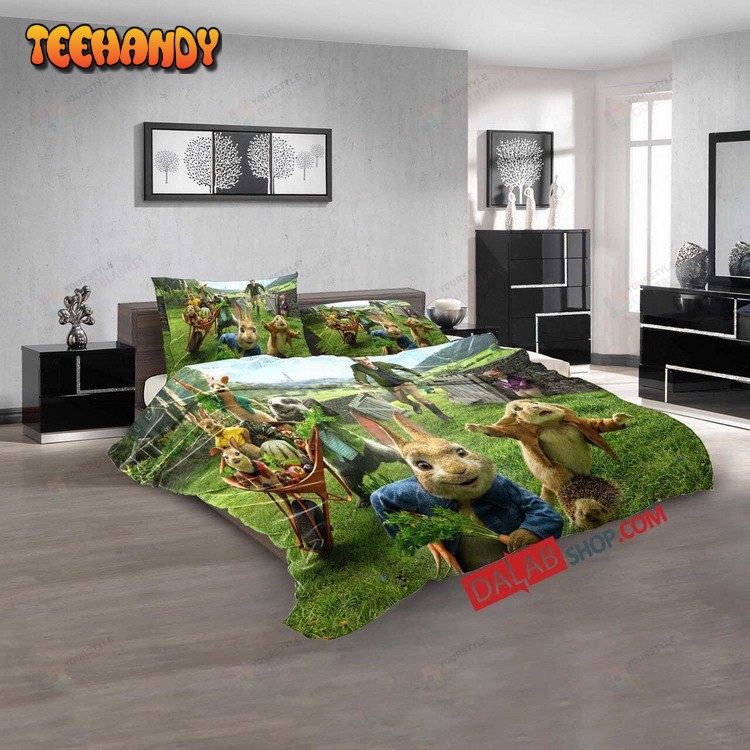 Movie Peter Rabbit N 3d Customized Bedroom Sets Bedding Sets