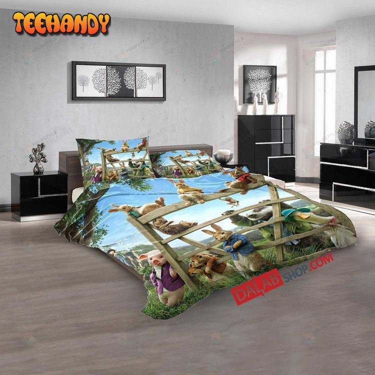 Movie Peter Rabbit V 3d Customized Bedroom Sets Bedding Sets