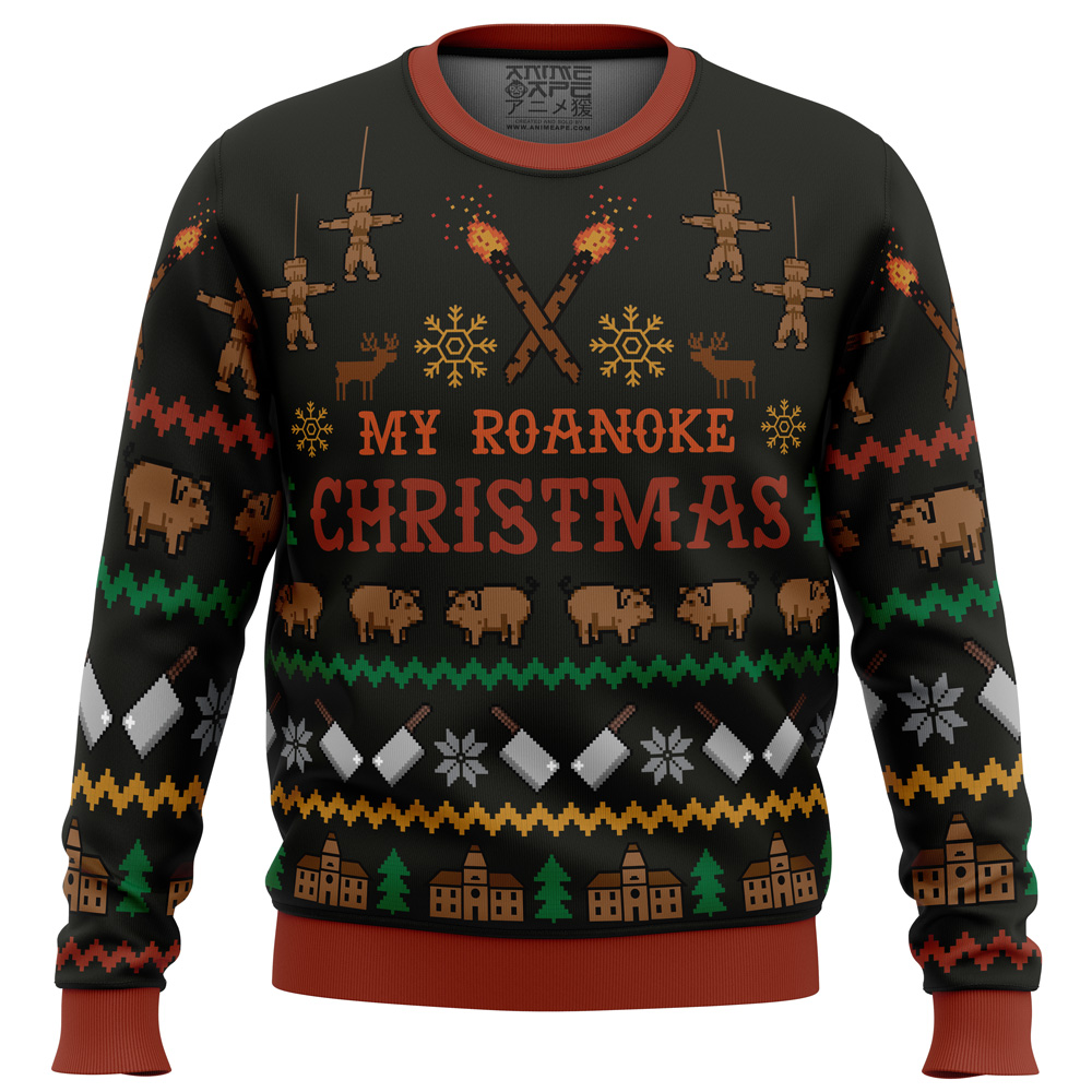 My Roanoke Christmas American Horror Story Ugly Sweater