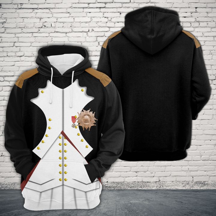 Napoleon Bonaparte 3D Printed Hoodie Zipper Hoodie