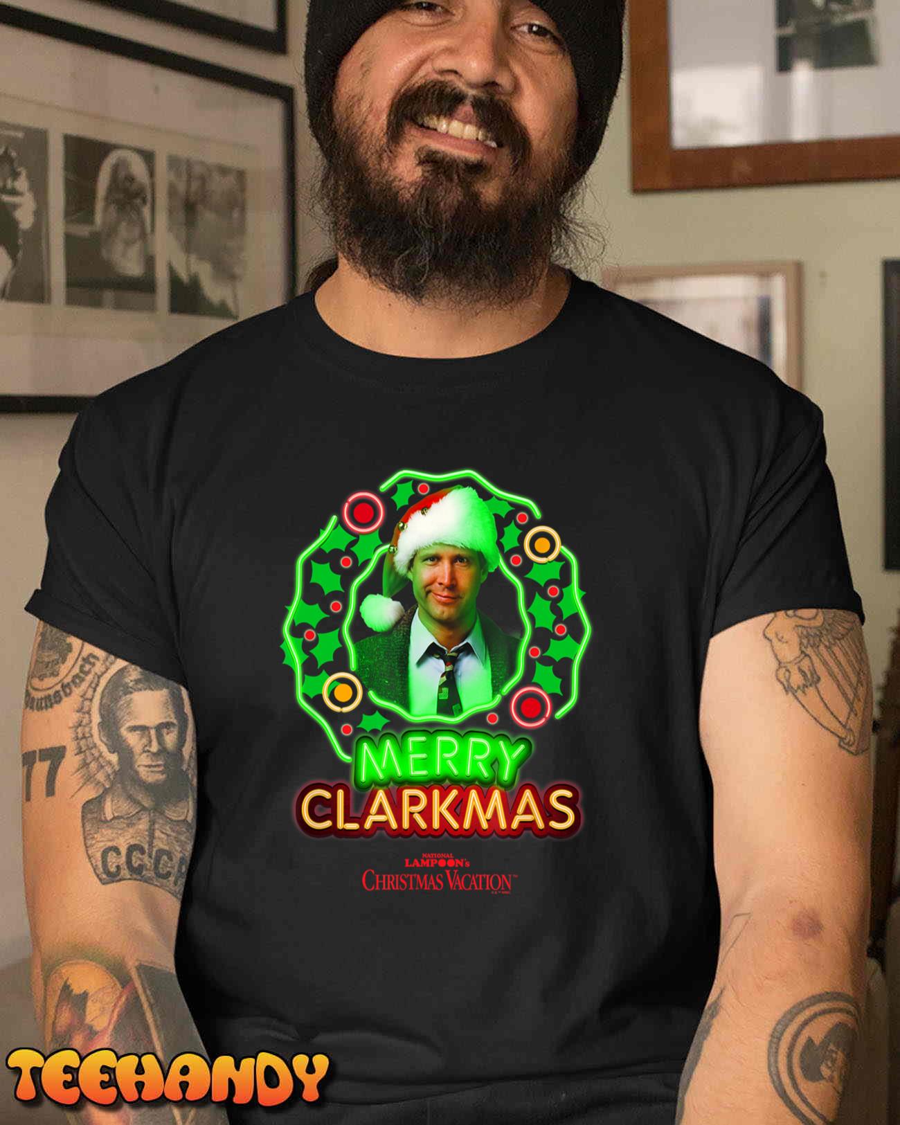 National Lampoon’s Christmas Vacation Merry Clarkmas Lights T-Shirt