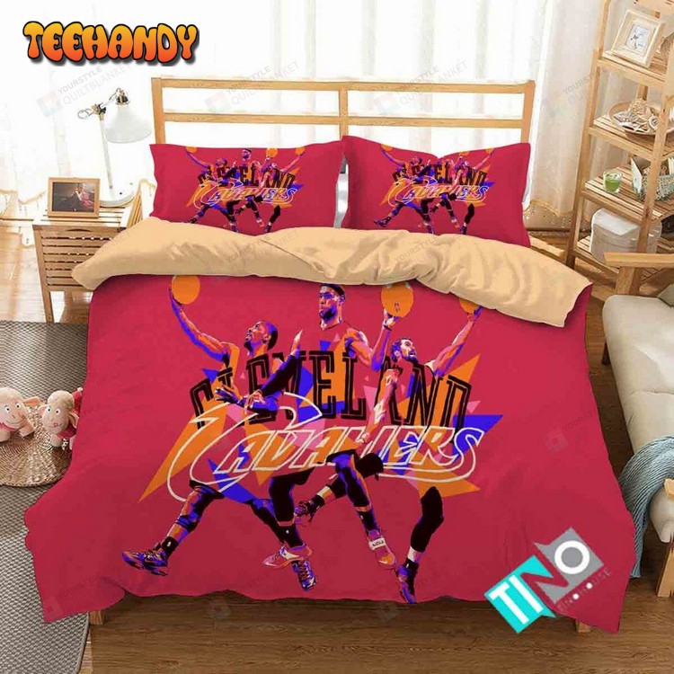 Nba Cleveland Cavaliers 3 Logo 3d Duvet Cover Bedding Sets