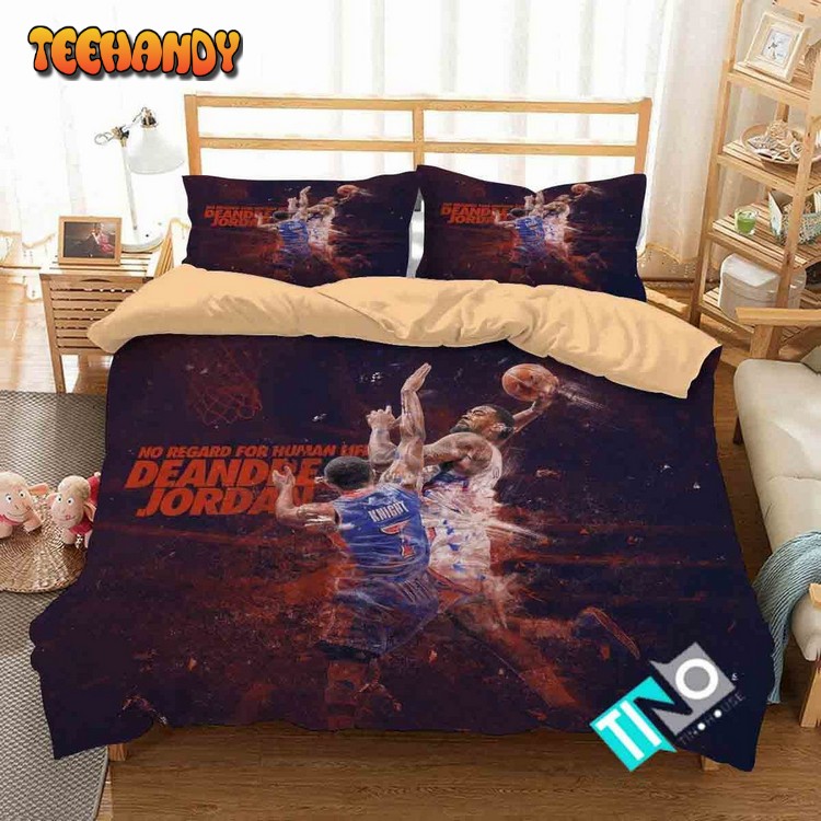 Nba La Clippers 1 Logo 3d Duvet Cover Bedding Sets V