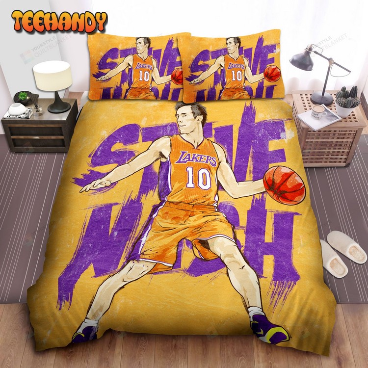 Nba Legend Steve Nash Signature Pass Painting Bedding Sets