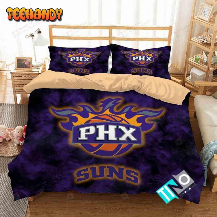 Nba Phoenix Suns 1 Logo 3d Duvet Cover Bedding Sets