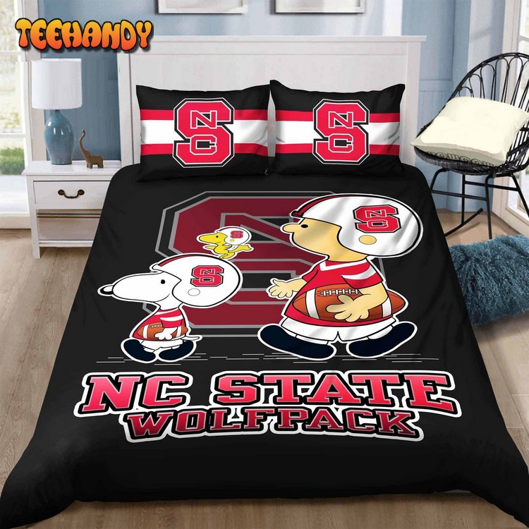 Nc State Wolfpack Bedding Set Sleepy