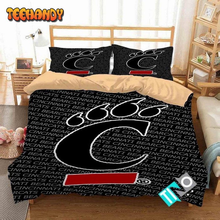 NCAA Cincinnati Bearcats 1 Logo D 3D Personalized Bedding Sets