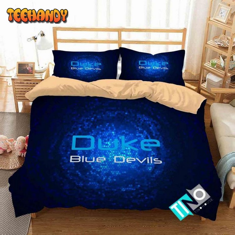 NCAA Duke Blue Devils 2 Logo V 3D Personalized Bedding Sets