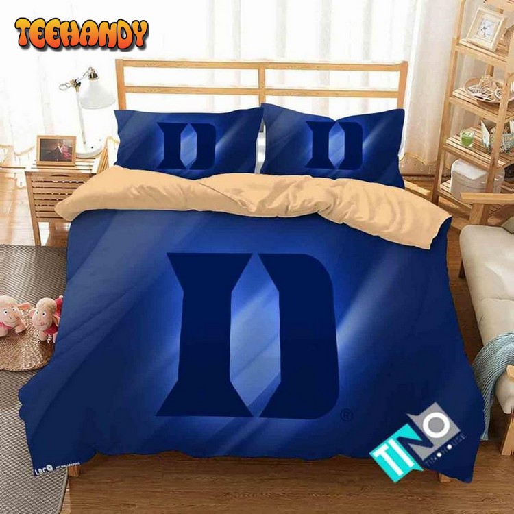 NCAA Duke Blue Devils 3 Logo N 3D Personalized Bedding Sets