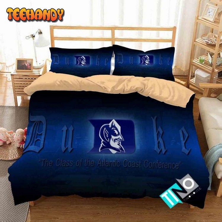 Ncaa Duke Blue Devils 4 Duvet Cover Bedding Sets