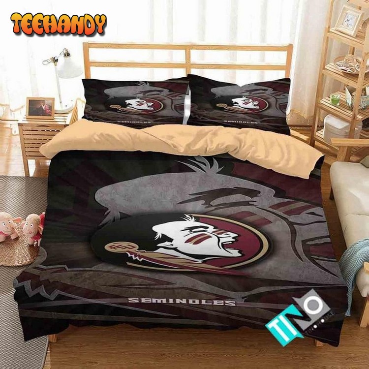 Ncaa Florida State Seminoles 1 Logo D 3d Duvet Cover Bedding Sets