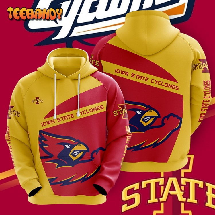 Ncaa Iowa State Cyclones 3D Printed Hoodie Zipper Hoodie