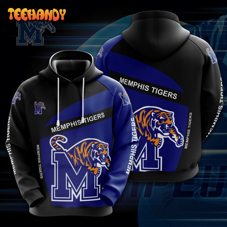 Ncaa Memphis Tigers 3D Printed Hoodie Zipper Hoodie