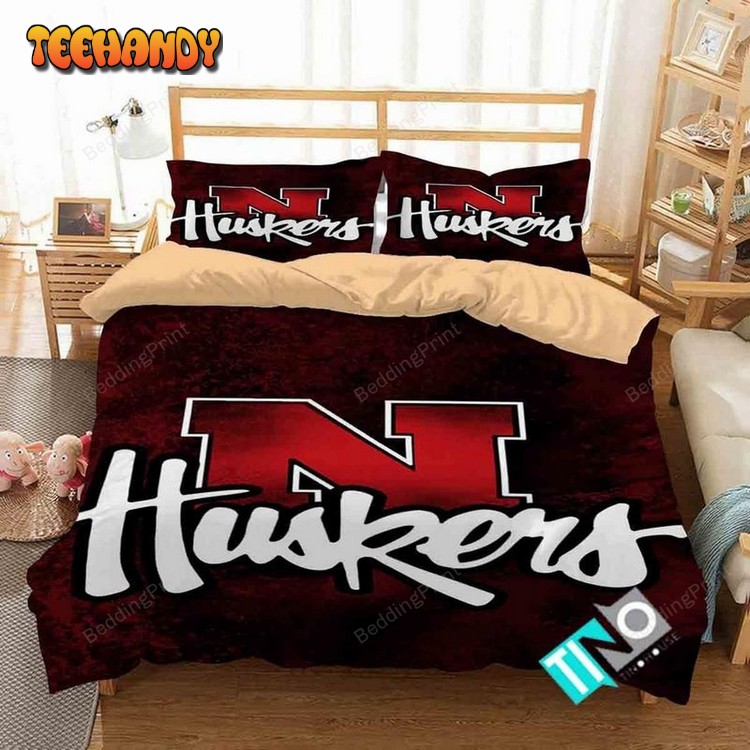 Ncaa Nebraska Cornhuskers 1 Logo D 3d Duvet Cover Bedding Sets