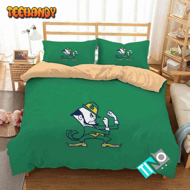 Ncaa Notre Dame Fighting Irish 1 Logo N 3d Bedding Sets