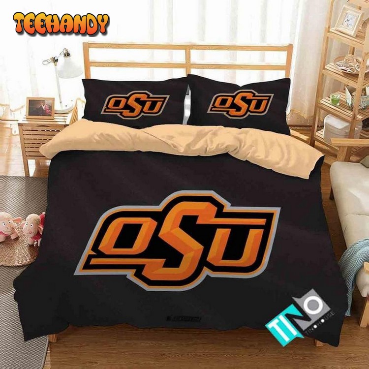 NCAA Oklahoma State Cowboys 1 Logo N 3D Bedding Sets