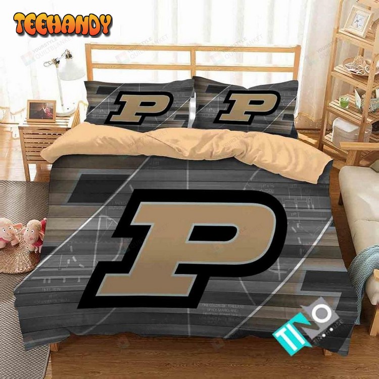 Ncaa Purdue Boilermakers 1 Logo N 3d Duvet Cover Bedding Sets