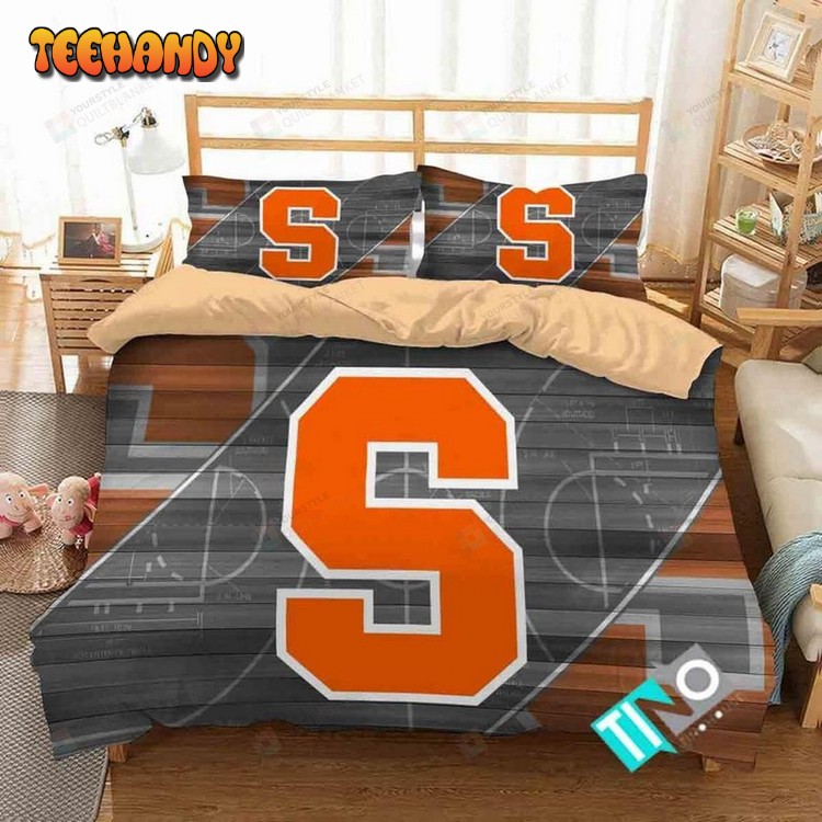 Ncaa Syracuse Orange 1 Logo N 3d Duvet Cover Bedding Sets