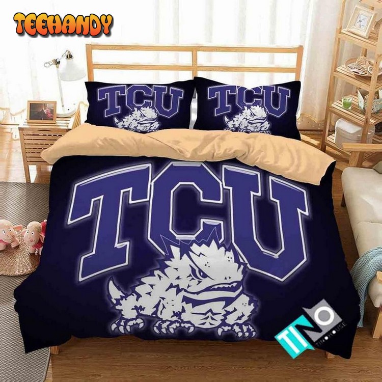 NCAA TCU Horned Frogs 1 Logo N 3D Personalized Bedding Sets