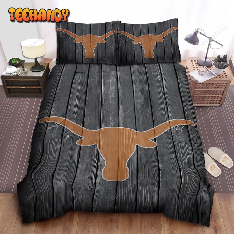 Ncaa Texas Longhorns 1 Logo N 3d Duvet Cover Bedding Sets