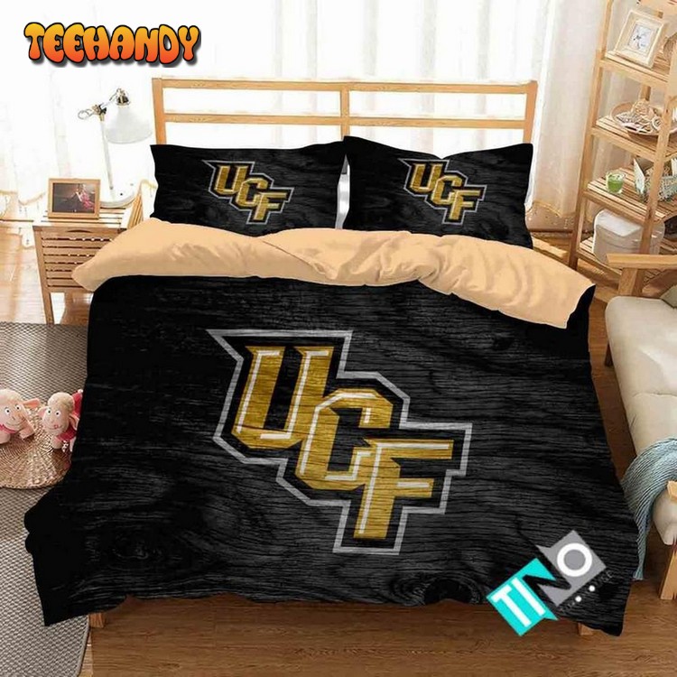 Ncaa Ucf Knights 2 Logo N 3d Duvet Cover Bedding Sets