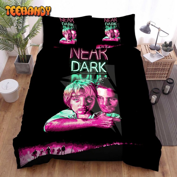 Near Dark Movie Black Background Poster Comforter Bedding Sets