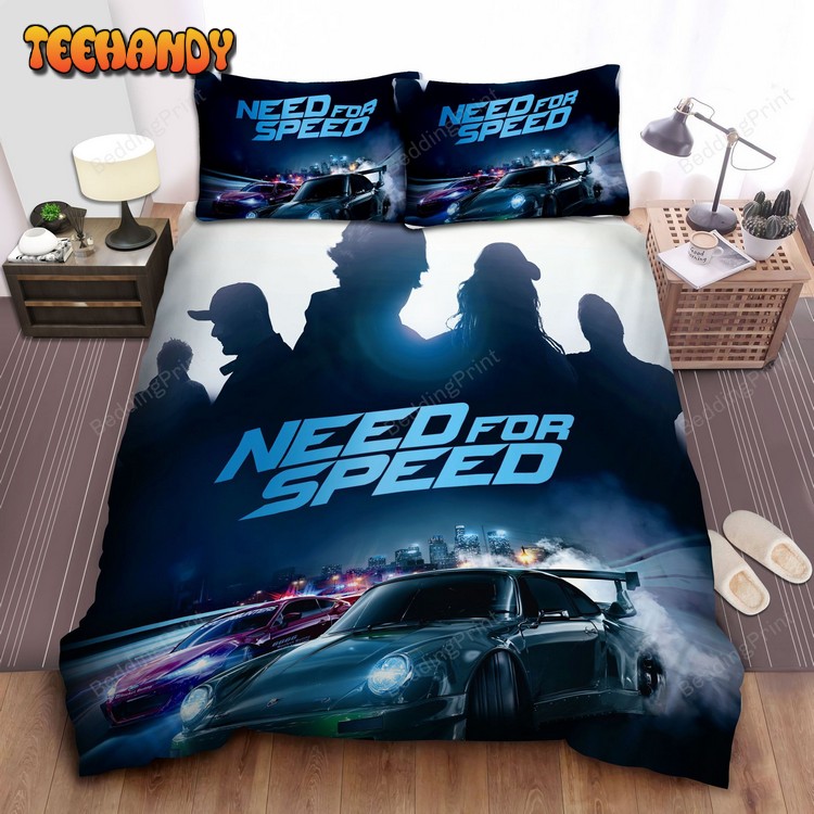 Need For Speed Car Racing Bed Sheets Duvet Cover Bedding Sets