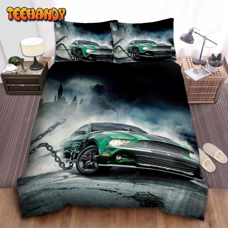 Need For Speed Chained Racing Car Duvet Cover Bedding Sets