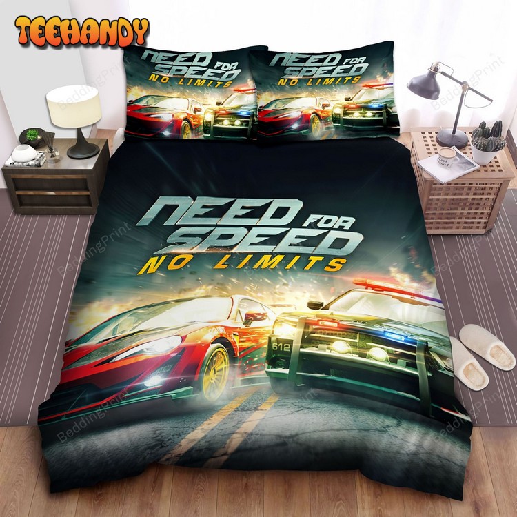 Need For Speed No Limits Encountering The Police Bedding Sets