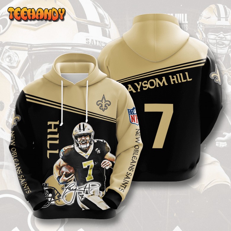 New Orleans Saints 3D Printed Hoodie Zipper Hoodie