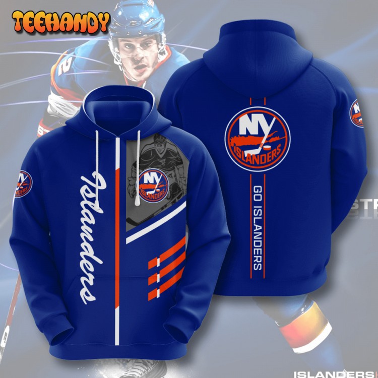 New York Islanders American Football 3D Printed Hoodie Zipper Hoodie