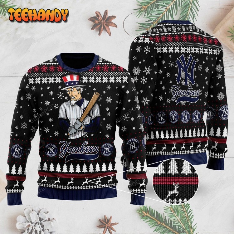 New York Yankees Ugly Sweater, Ugly Sweater, Christmas Sweaters