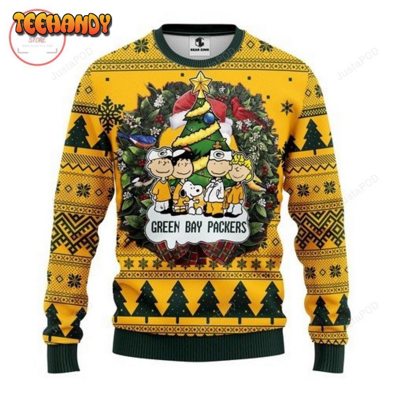 Nfl Green Bay Packers Skull Ugly Christmas Sweater