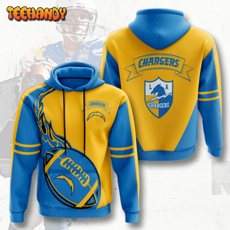 NFL Los Angeles Chargers 3D Hoodie Men Women Hoodie