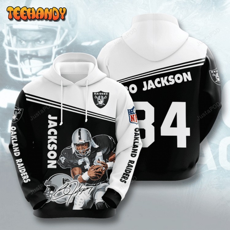 NFL Oakland Raiders 3D Hoodie For Men For Women